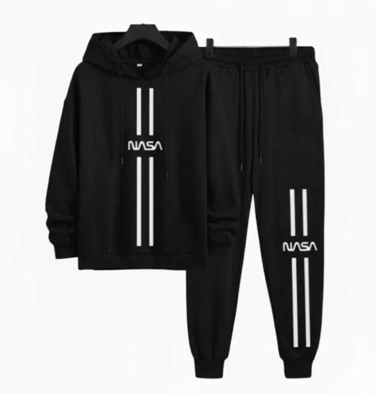 NASA Premium Fleece Hoodie Track Suit – Men’s Winter Wear