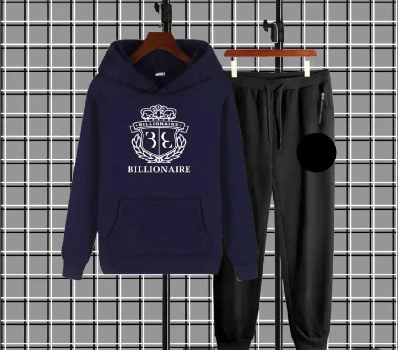 Billionaire Premium Fleece Hoodie Track Suit – Winter Edition