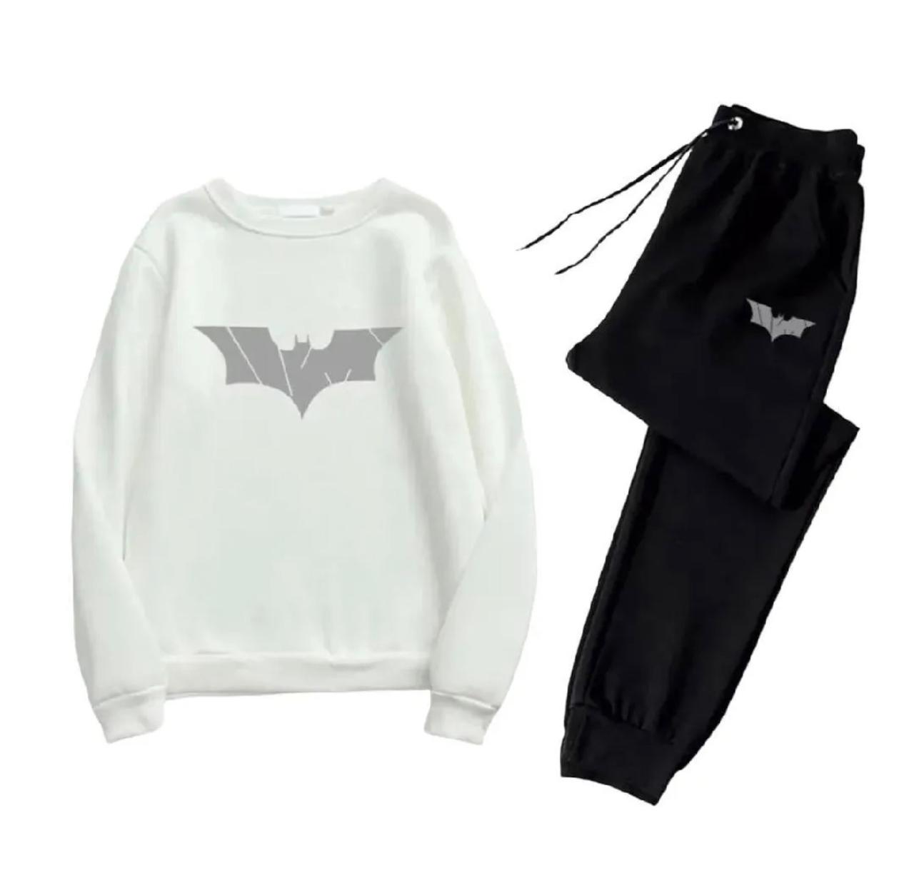Men’s Batman Printed Winter Fleece Track Suit – 2 Piece Premium Suit